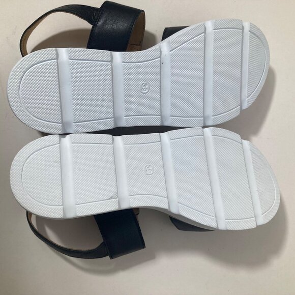 Womens Spring Step Abarah Leather Sandals Black 39 8/8.5 NWOT - Picture 10 of 11